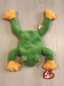 Rana ""Smoochy"" TY Beanie Baby - 1997 errores de etiqueta - Imagen 1 de 7
