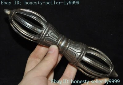 Tíbet Tantra Budismo Meteorito Hierro Tiantie Dorje Phurpa Mestle Vajra Exorcismo Foto 1 de 4