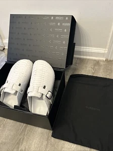 The Shoe Surgeon Mule Luxe Pitón Blanco Talla 13M Para hombres Nuevo en Caja Nuevo en Caja Precio de venta sugerido por el fabricante 1500 USD - Imagen 1 de 23