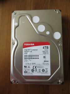 Toshiba N300 4TB,Internal,7200 RPM,3.5 inch (HDWQ140UZSVA) Hard Drive