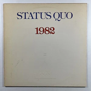 Status Quo “1+9+8+2=XX” LP/Vertigo 6302 189 (EX) UK 1982 - Picture 1 of 5