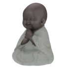 Purple Clay Buddha Figurine For Home And Car Decoration