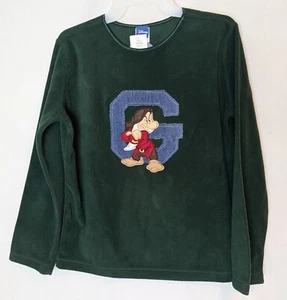 NWT Vintage Disney Grumpy Fleece Pullover Sweatshirt Women's Size Small - Picture 1 of 6