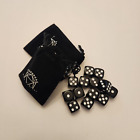 32 Pieces D6 Gaming Dice 16Mm With Storage Pouch For Tabletop/Board Games