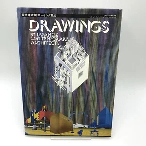Drawings by Contemporary Japanese Architects Illustrated Paperback 1982 1st Ed. - Picture 1 of 11