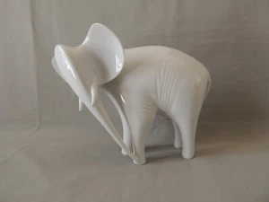 ROYAL DUX original porcelain elephant figure 889-24 Czechoslovakia - Picture 1 of 14