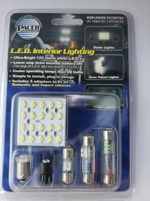 Iluminación LED Interior Automotriz Ultra Brillante Puerta Domo 12V,Tronco Fácil Instalación Foto 1 de 4