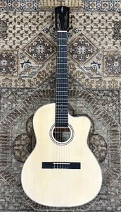 Alavarez Regent Series RC26HCE Classical Acoustic/Electric Guitar w/ Bag, Setup - Picture 1 of 9