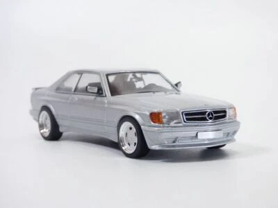 MERCEDES 560SEC kit large AMG gris 1/43 Wide body - Photo 1/4