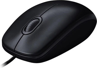 Logitech M90 Maus Kabel 1000DPI USB Grau PC Mac - Bild 1 von 4