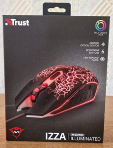 Trust Izza GXT 105 Wired Gaming Mouse For PC/Laptop - Illuminated - Picture 1 of 4