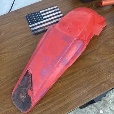 Honda CRF450R 2002 OEM guardabarros trasero capó carenado Foto 1 de 3