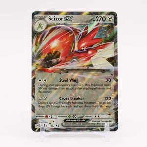 Scizor ex - 111/162 Temporal Forces Double Rare Pokemon - NM/MINT - Picture 1 of 1