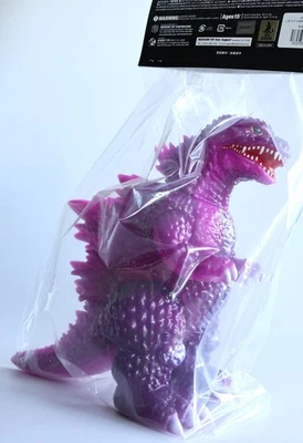 Godzilla 1999 Carmesí 4ª versión Medicom Anraku Ansaku Godzilla Vinilo Guerras Sofubi Foto 1 de 4
