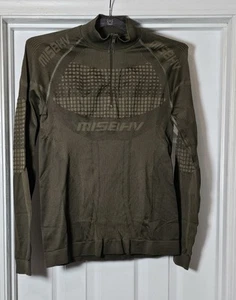 MISBHV SPORT EUROPA LONG SLEEVE 1/4 Zip Size L/XL Olive Green - Picture 1 of 3