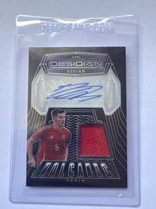 2024-25 Panini Obsidian Volcanic Auto Patch Dani Vivian #157/199 Spain - Bild 1 von 2