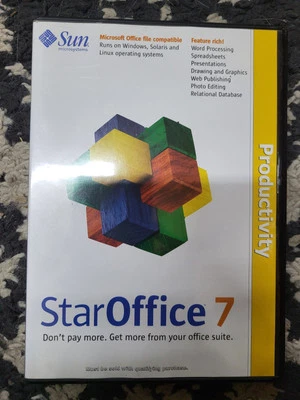 Sun Microsystems, StarOffice 7 2003 Office Suite Software - Image 1 of 4