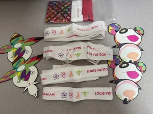 Louis Vuitton & Takashi Murakami Authentic Gift Ribbon Bulk Set Various Size - Picture 1 of 1