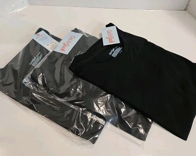 Cat and Jack Boys size XXL (16-18) Black Crew Neck Short sleeve t-shirt Lot Of 3 - Image 1 of 4