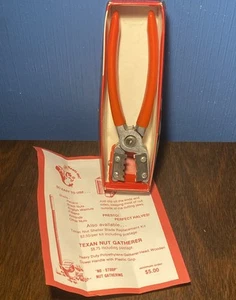 VTG Texan York Nut Sheller - Simple Durable Nut Cracker Tempered Steel Made USA - Picture 1 of 14