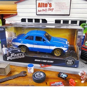 Jada Movie Fast & Furious Die-cast Mini Car 1/24 Scale Brian 1974 Ford Escort - Picture 1 of 8