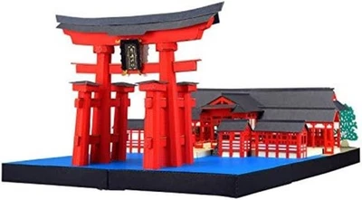 Paper Nano Itsukushima Shrine Deluxe Edition PND-003 model kit F/S w/Tracking# - Image 1 of 4