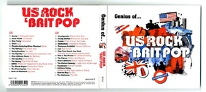 COFFRET 2 CD ★ GENIUS OF US ROCK & BRIT POP - COMPILATION 30 TITRES ★ ALBUM 2010 - Picture 1 of 2