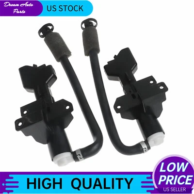 For 2008-2017 Toyota Sequoia Left & Right Headlamp Washer Actuator Set New Foto 1 de 4
