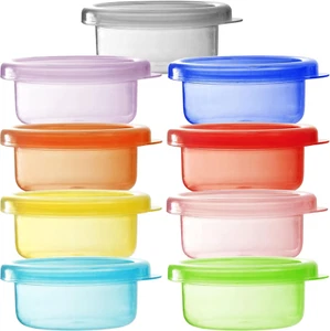 9 Pack Snack Containers, Meal Prep Containers, Sauce Containers, Small Food Stor - Picture 1 of 4