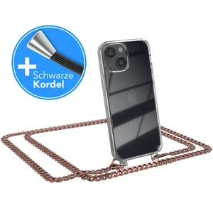 Do Apple iPhone 13 Mini Etui na telefon do zawieszenia Sznurek Torba Łańcuszek Metal Róża - Zdjęcie 1 z 7