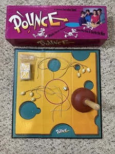VTG 1991 Pounce Board Game Family Fun Action Plunger Mouse Mice COMPLETE - Picture 1 of 6