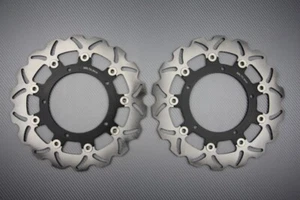 Pair of Wave Floating Front Brake Discs 300mm YAMAHA TRACER 900 GT RN57 2017-20 - Picture 1 of 1