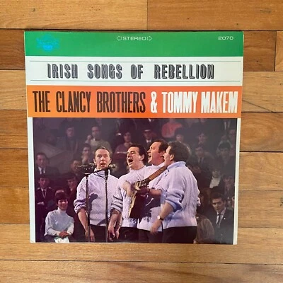The Clancy Brothers & Tommy Makem Irish Songs of Rebellion Vinyl LP 2070 - Image 1 of 4