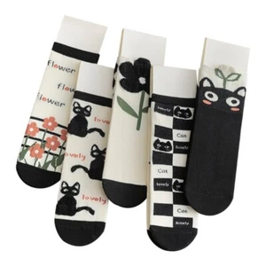 5 Pair Cartoon Children Socks MidCalf Little Girls Socks Comfortable Wear Socks - Picture 1 of 11