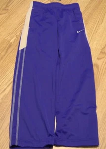 NIKE GIRLS' PERFORMANCE KNIT PANTS, SIZE SMALL, PURPLE, 586498 547 - Picture 1 of 1