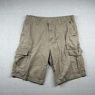 Pantalones Cortos Vintage No Fear Para Hombre 36 (se adapta a 32) Carga Bordado Logo Bolsillos Patinador Foto 1 de 4