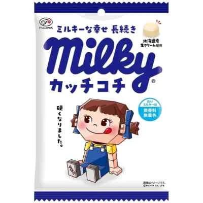 [FUJIYA x PEKO] Milky Kachi Kochi Hard Candy 72g/1pack JAPAN NEW - Image 1 of 3