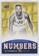 2013 Upper Deck University of Kansas Distinguished Numbers Wilt Chamberlain HOF