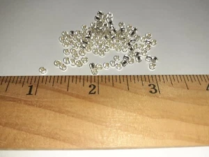 100PCs Clear Seed Bead Rocaille Round Small Jewelry Crafts USA SHIPPING - Picture 1 of 8