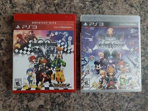 PS3 Playstation Game Lot Kingdom Hearts 1.5 & 2.5 HD ReMIX Bundle - Picture 1 of 6