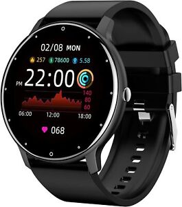 Fitness Gym Activity Tracker HD Touch Screen Smartwatch for iPhone 13