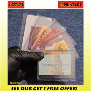 Tarjetas Sears & JC Penney + pegatinas + lote de etiquetas de ropa Marlboro 1994 extra #3 - Imagen 1 de 7
