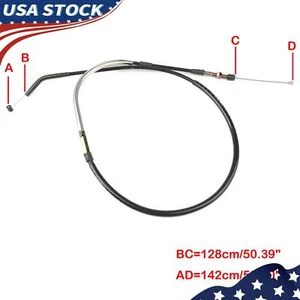 Wire Steel Clutch Cable Replacement 3C3-26335-00-00 For Yamaha FZ8 FZ8-S YU - Picture 1 of 8
