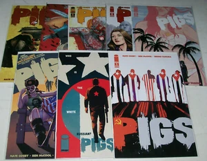 Pigs #1-8 complete series unread 1st print Image 2011 Nate Cosby Ben McCool - Picture 1 of 5
