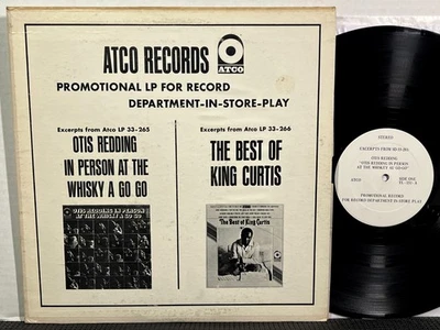 Otis Redding IN Person The Best Of King Curtis Atco Dj Promo 1968 Soul Funk - Bild 1 von 2