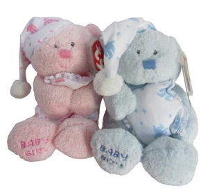 Ty Beanie Babies BABY GIRL & BABY BOY 2004, Mint w/ hang tags - Picture 1 of 3