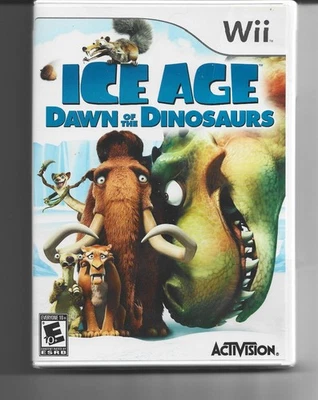 ЛЕДНИКОВЫЙ ПЕРИОД РАССВЕТ ДИНОЗАВРОВ NNINTENDO WII В ЗАВОДСКОЙ УПАКОВКЕ НОВЫЙ 2009 ACTIVISION - Изображение 1 из 2