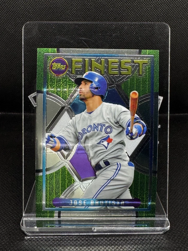Jose Bautista Toronto Blue Jays #94F-20 Topps Finest 2015 Baseball Card - Image 1 of 4