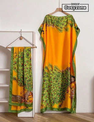 Nueva Moda Verano Mujeres Blanco Grande Scraf Musulmán Estilo Africano Chal Bata Foto 1 de 4