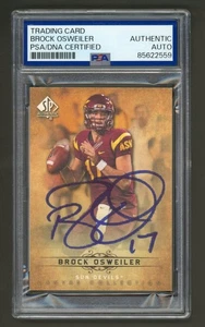 Brock Osweiler Signed 2012 SP Authentic Canvas Collection Card #CC-87 (PSA) - Picture 1 of 2